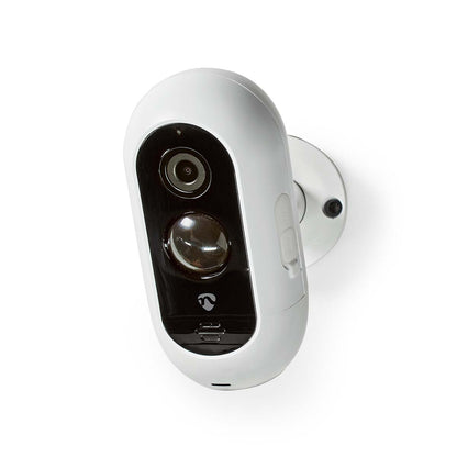 SmartLife Camera voor Buiten Wi-Fi | Full HD 1080p | IP65 | Max. batterijduur: 6 Maanden | Cloud opslag (optioneel) / microSD (niet inbegrepen) | 5 V DC | Met bewegingssensor | Nachtzicht |